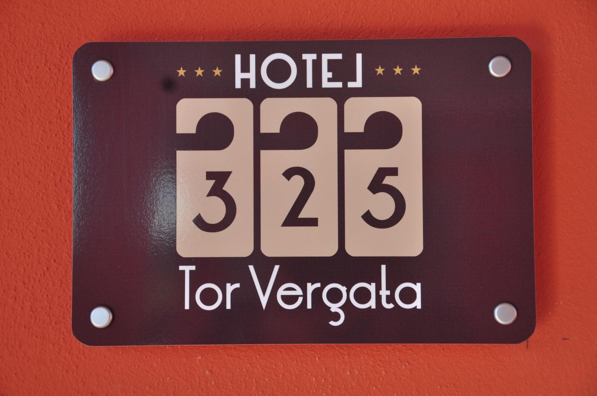 Hotel 325 Tor Vergata Rom Eksteriør billede